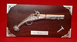 Spanish Collectible Brass Wood Old Fashion Pirate Replica Gun with Stand