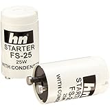 G E LIGHTING  64820 GE FS-25-C/TP Fluorescent Starter, 2-Pack