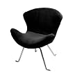 Ultra Soft Wing Chair - Black