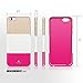 Akna Slim Stylish Girl Case for iPhone 6 Plus - Elegant Pink