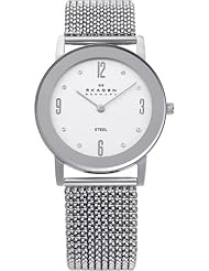 Skagen Womens 39LSSS1 Steel Stainless Steel Stretch Mesh Watch