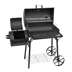 Smoker BBQ grill barbecue charcoal barbecue grill cart XL barbacoa churrasco +1 Tischkamin Geschenk + 5 Liter Bio Ethanol von Kamin Center in Geschenk!!!