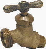 Outdoor Living : Mueller/B & K 102-304 Male Pipe Thread No-Kink Hose Valve
