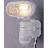 ライテックス(RITEX) 防雨センサーライトM ハロゲン150W グレー M-2150の画像