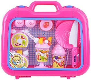 Little Big World Desert Toy Play Set with Carrying Case (10-Piece), Pink