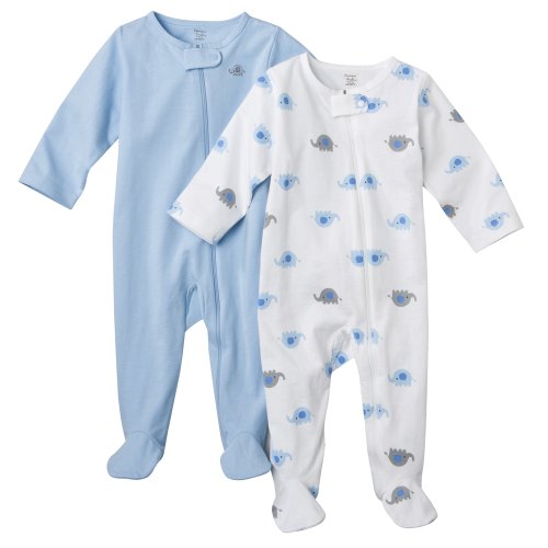 Newborn Boys' JUST ONE YOU Made by Carter s ® Precious Firsts Blue 2pk Sleep N' Play NB Newborn Boys' JUST ONE YOU Made by Carter s ® Precious Firsts Blue 2pk Sleep N' Play NB