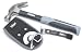 Rolson Tools 10375 16oz Claw Hammer With Pouch And Mini Wrecking  Bar