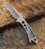 Fishing Knife with integrated bottle opener includes Kydex sheath