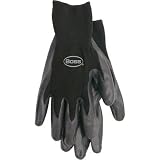 Boss Gloves 8436M Medium Black Nitrile Palm Gloves