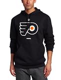 NHL Philadelphia Flyers Primary Logo Hooded Fleece (Black, X-Large)