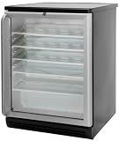 Cal Flame Deluxe Refrigerator With Glass Door