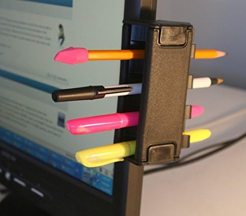 Pen Grip Visor Station holds pens, glasses etc, with visor clips. MADE IN USA