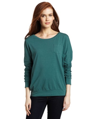 Carve Designs Women's Skyler Boatneck Tee - Sea Pine - X-Large