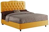 Shantung Fancy Tftd Cmplt Bed Queen Gold