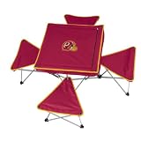 Washington Redskins NFL Intergrated Table with Stools