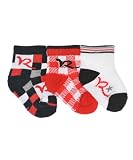 Rocawear Checking In Quarter Crew Socks 3-Pack (Sizes 0M - 24M)