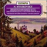 Myaskovsky: Sinfonietta Op32/2; Lyric concertino for flute, clarinet, horn, bassoon