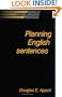 Planning English Sentences (Studies in Natural Language Processing)