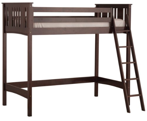 Canwood Base Camp Loft Bed, Espresso