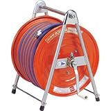 ハタヤ　ガスリール　３０ｍ　内径φ５．０　特殊合成ゴム製ツインホース GEL-30(30Mﾂｨﾝﾎｰｽ･ｼﾞｮｲﾝﾄｶﾅｸﾞﾂｷ)