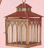 Baroque Style / Satin Windows Hanging Lantern