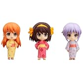 涼宮ハルヒの憂鬱 ねんどろいどぷち ハルヒ夏祭りセット (ノンスケール ABS&PVC塗装済み可動フィギュア)