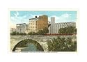 Pillsbury Flour Mill, Minneapolis, Minnesota Places Art Poster Print, 17x11