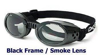 41ZS46ZYYNL Doggles ILS Glasses XSMALL BLACK FRAME ORANGE LENS