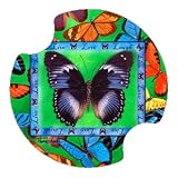 Butterflies Live-Love-Laugh Carsters - Coasters for Your Car