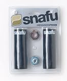 SNAFU Alloy Core Chromo Sleeve Hexagon Pegs 4.5 x 1.25 Socket Silver Black