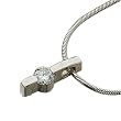 Diamond Solitaire Pendant with Chain