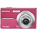 Electronics : Olympus FE360 8MP Digital Camera with 3x Optical Dual Zoom (Pink)