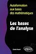 Les bases de l'analyse