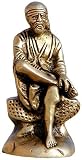 Sai Baba Brass Sculpture Religious Gifts from India
