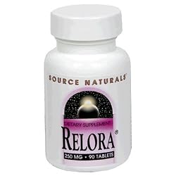 Source Naturals Relora, 250mg, 90 Tablets (Pack of 2)