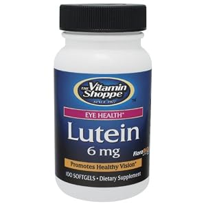 Vitamin Shoppe - Lutein, 6 mg, 100 softgels