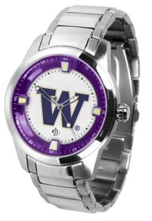 Washington Huskies Titan Steel Watch