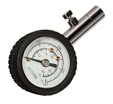 Accutire MS-5012 Mini Dial Tire Gauge 10 - 60 PSI
