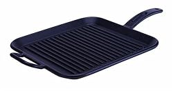 Lodge Pro-Logic Pre-Seasoned Cast Iron 12-Inch Square Grill Pan