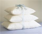 All White Feather/Down Pillows White Standard