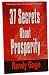 37 Secrets about Prosperity