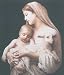 Mother of Innocence. Counted cross stitch kit