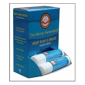 Bump and Bruise Ointment Stick Display 0.6oz 12pc from The Merry Hempsters by The Merry Hempsters
