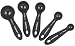 Cuisinart 5 Piece Measuring Spoon Set,  Black
