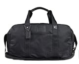 Authentic Coach Voyager Travel Gym Bag Nylon Black 70504