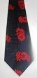 1 Men's Flower Pattern Necktie