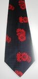 1 Men's Flower Pattern Necktie