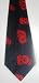 1 Men's Flower Pattern Necktie