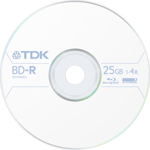 Cover image : TDK ベアタイプ データ用ブルーレイディスク 1-4倍速対応 25GB 1回記録用 10枚パック BDD-R25X10A