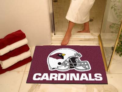 Arizona Cardinals All-Star Welcome/Bath Mat Rug 34X45